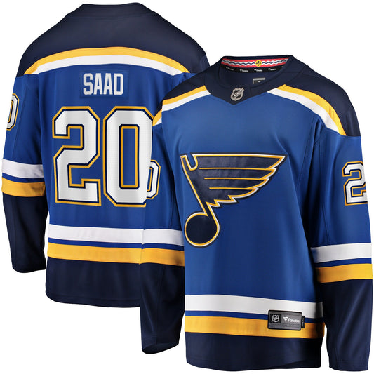Brandon Saad St. Louis Blues Fanatics Branded Home Breakaway Player Jersey - Blue